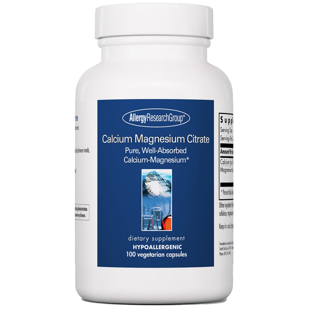 Allergy Research GroupCalcium Magnesium Citrate 100 caps - Live Well Franklin