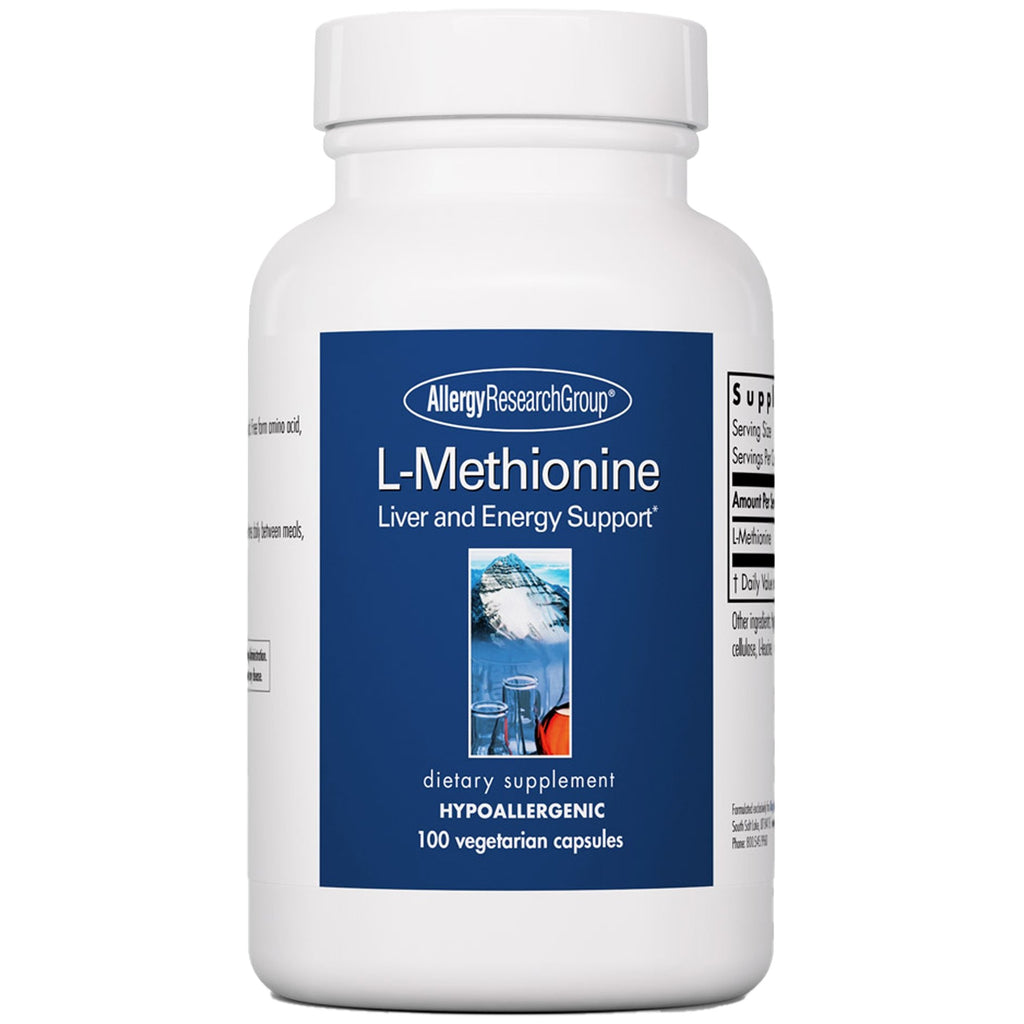 Allergy Research GroupL-Methionine 500 mg 100 caps - Live Well Franklin