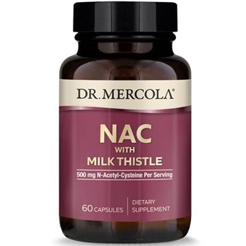 Dr. MercolaNAC with Milk Thistle 60 caps - Live Well Franklin