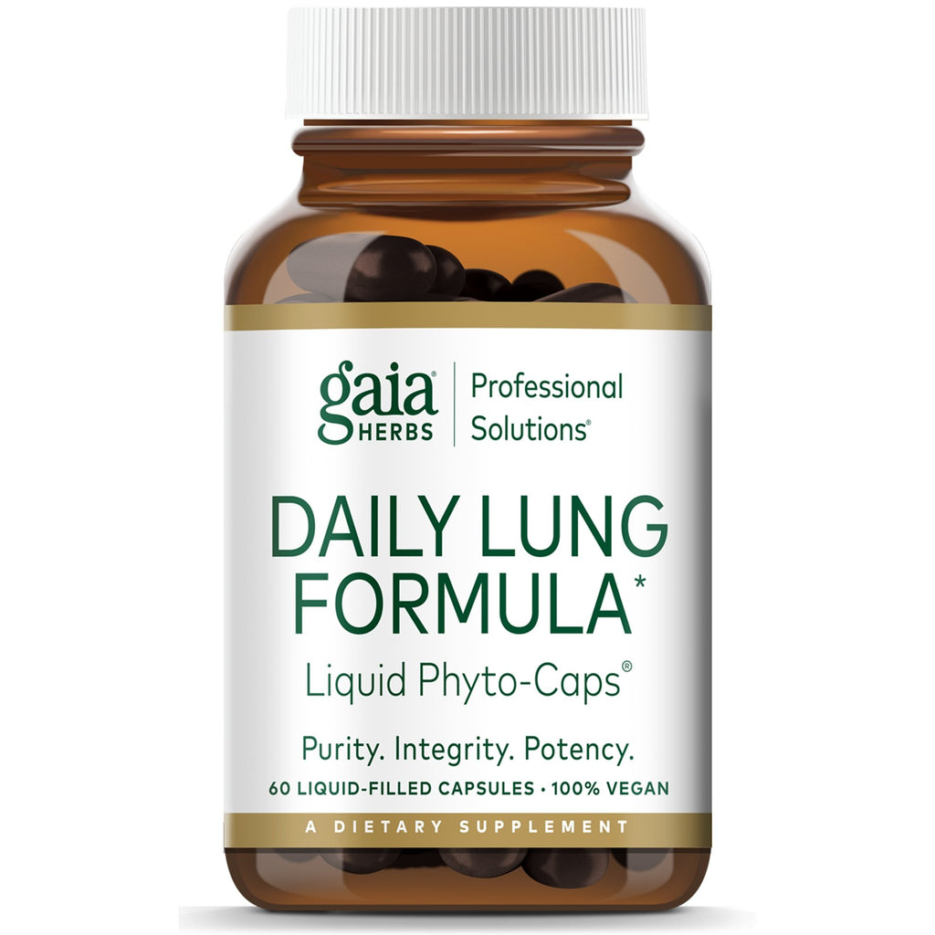 Gaia HerbsDaily Lung Formula 60 caps - Live Well Franklin
