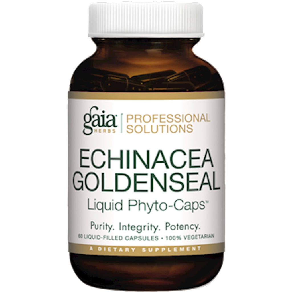 Gaia HerbsEchinacea Goldenseal Pro 60 lvcaps - Live Well Franklin
