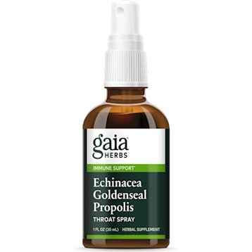 Gaia HerbsEchinacea Goldenseal Throat Spray 1 oz - Live Well Franklin