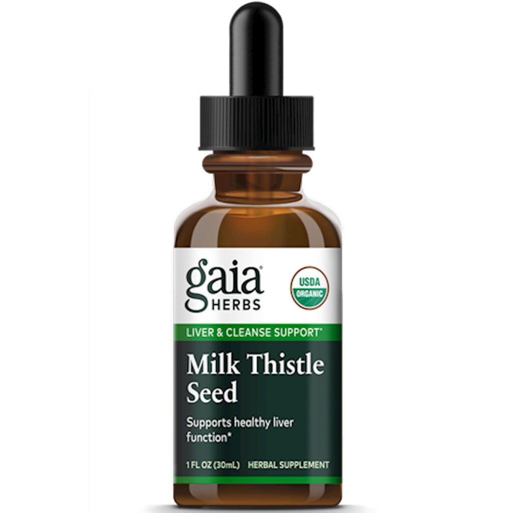 Gaia HerbsMilk Thistle Seed 1 oz - Live Well Franklin