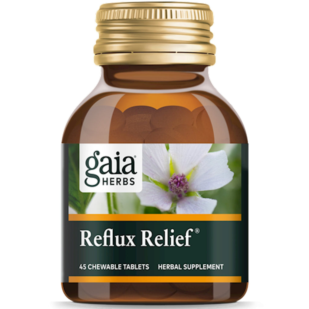 Gaia HerbsReflux Relief 45 tabs - Live Well Franklin