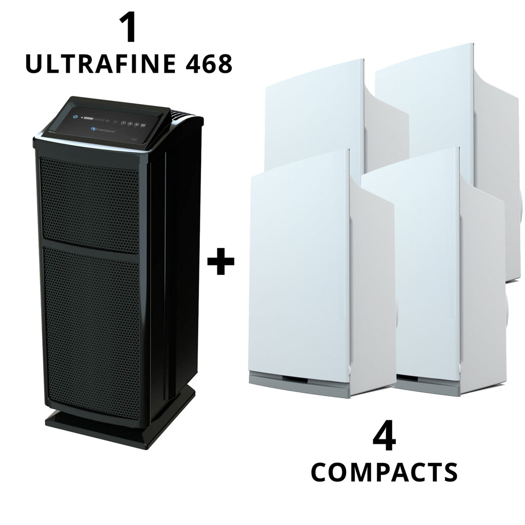 IntellipureMulti-room Bundle | Up to 15% OFF | Ultrafine 468 + Compact Air Purifiers - Live Well Franklin