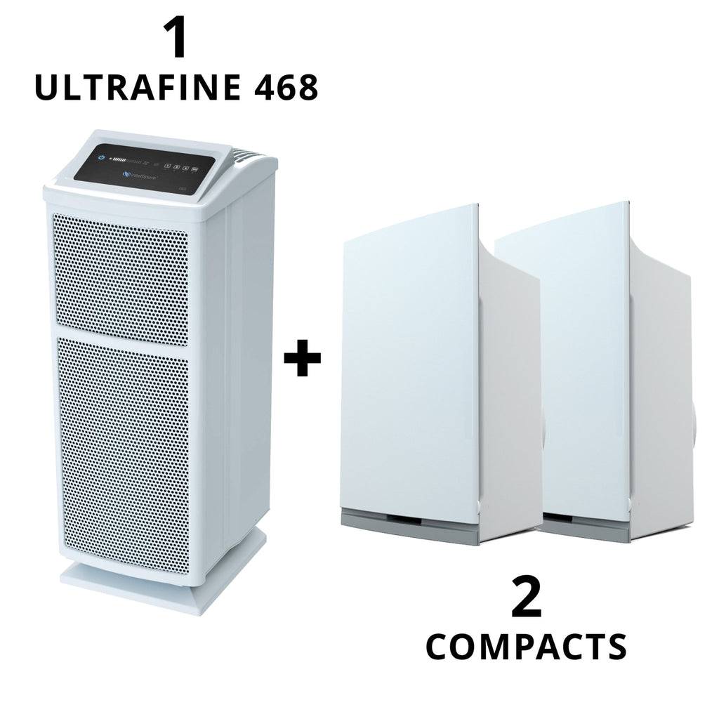 IntellipureMulti-room Bundle | Up to 15% OFF | Ultrafine 468 + Compact Air Purifiers - Live Well Franklin