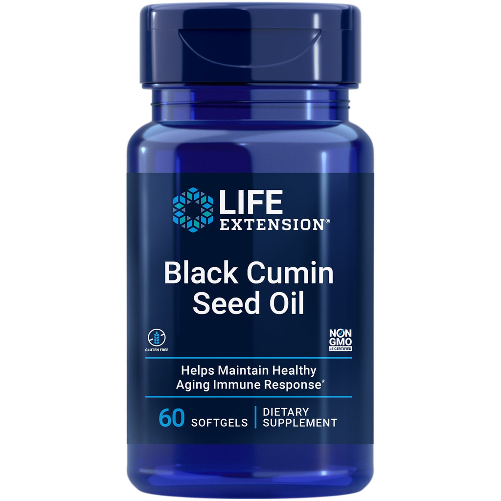 Life ExtensionBlack Cumin Seed Oil 60 gels - Live Well Franklin