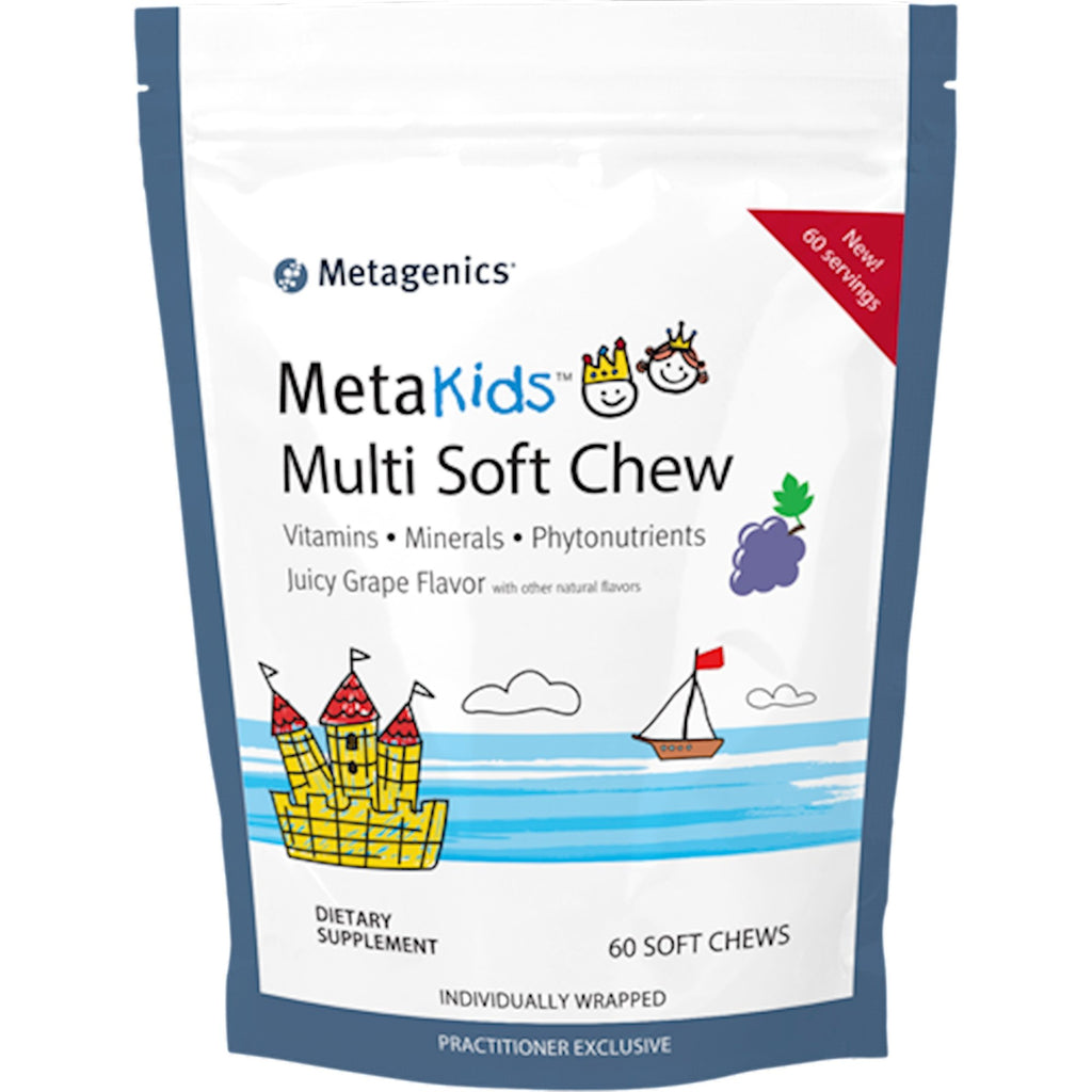 MetagenicsMetaKids Multi Soft Chew Grape 60 chews - Live Well Franklin