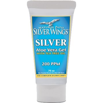 Natural Path Silver WingsColloidal Silver 200PPM Aloe Gel 1.5 oz - Live Well Franklin
