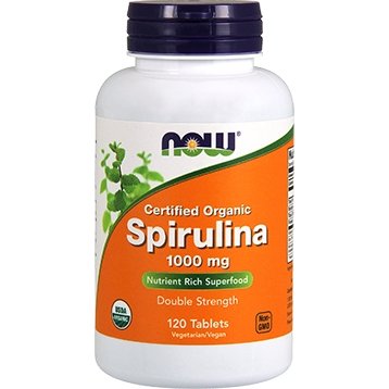 NOWOrganic Spirulina 1000 mg 120 tabs - Live Well Franklin