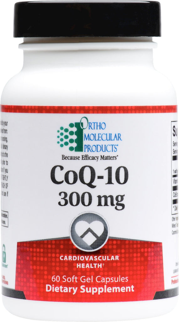 Ortho MolecularCOQ10 300mg 60 gels - Live Well Franklin