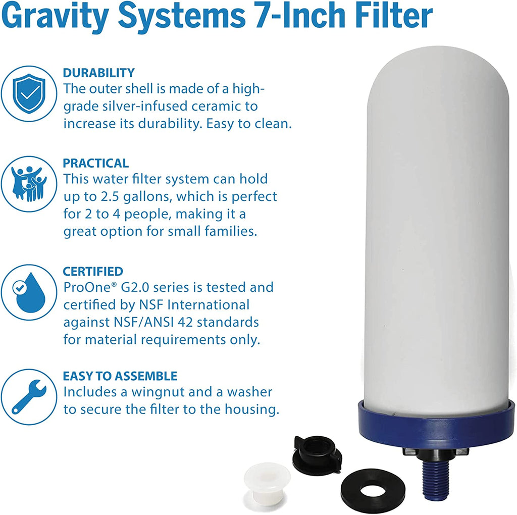 ProOneG2.0 - 7" Filter Replacement - Live Well Franklin