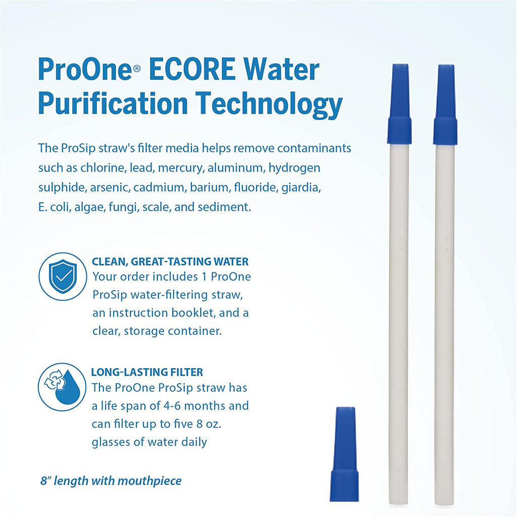 ProOneProSip Water Filter Straw - Live Well Franklin
