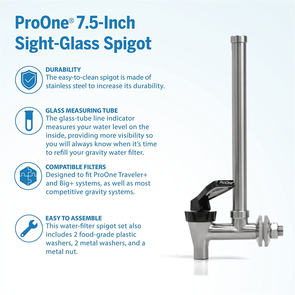 ProOneSight Glass Spigot - Live Well Franklin