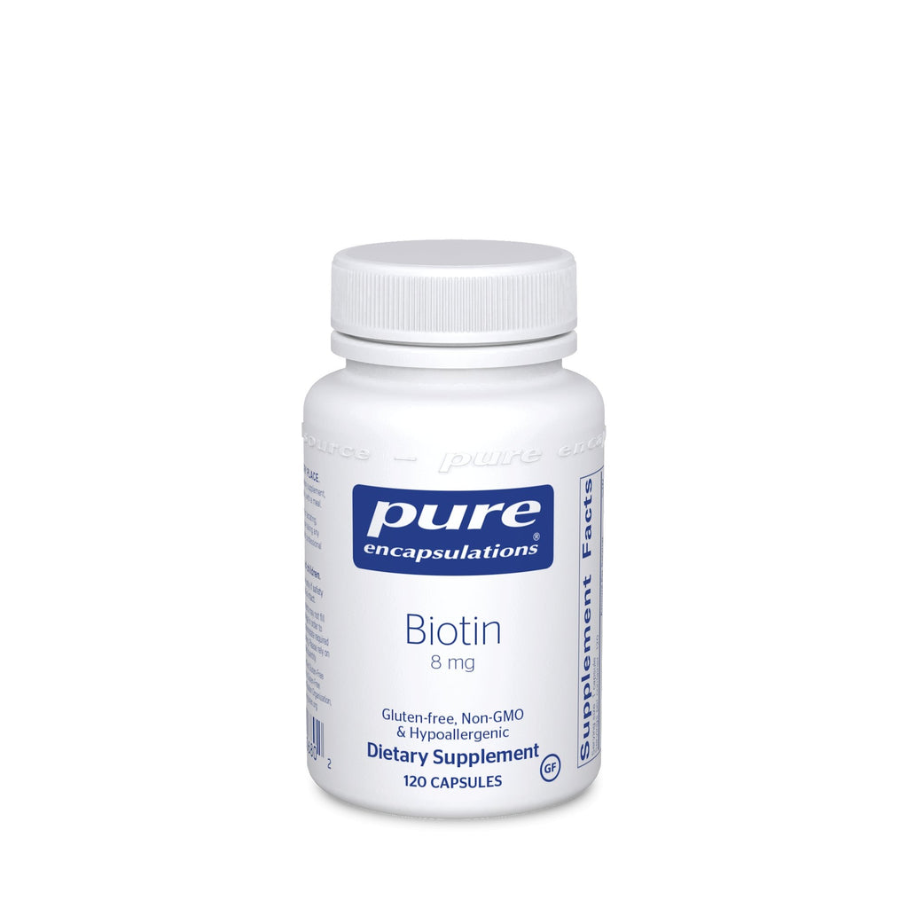 Pure EncapsulationsBiotin 8 mg 120 vcaps - Live Well Franklin