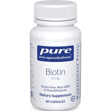 Pure EncapsulationsBiotin 8 mg 60 vcaps - Live Well Franklin