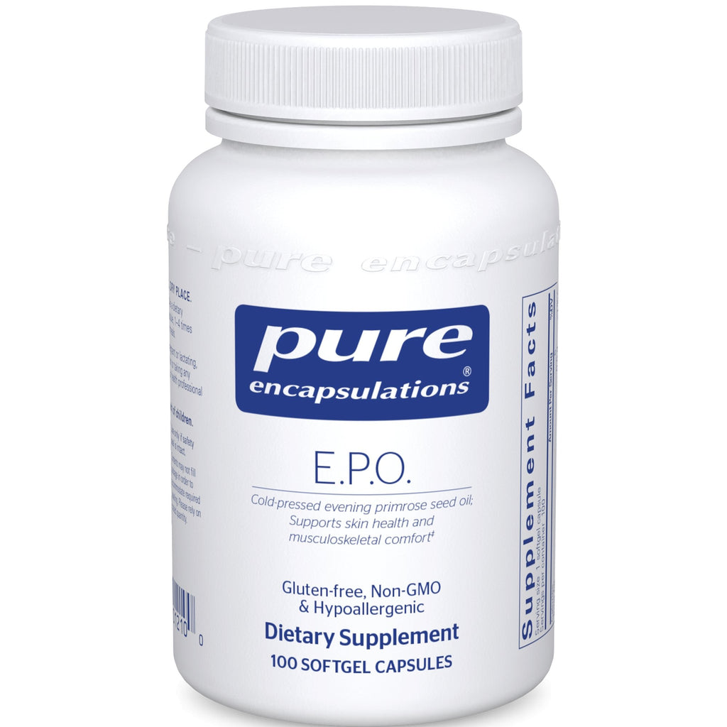 Pure EncapsulationsE.P.O. (evening primrose oil) 100 gels - Live Well Franklin