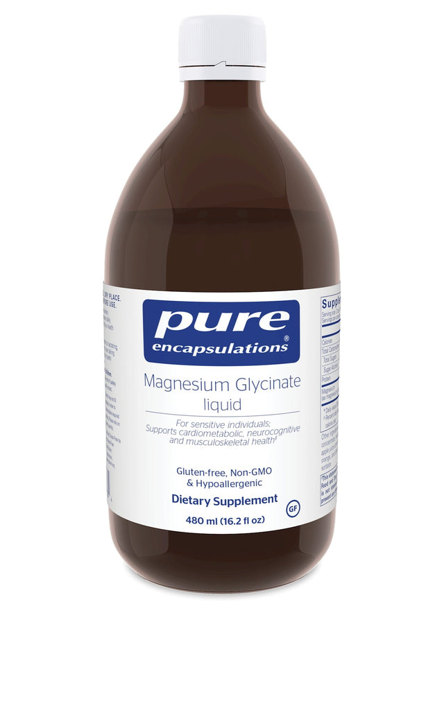 Pure EncapsulationsMagnesium Glycinate liquid 16.2 fl oz - Live Well Franklin