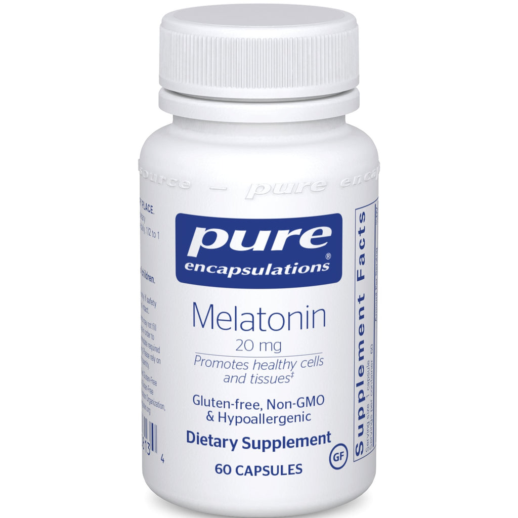 Pure EncapsulationsMelatonin 20 mg 60 vcaps - Live Well Franklin