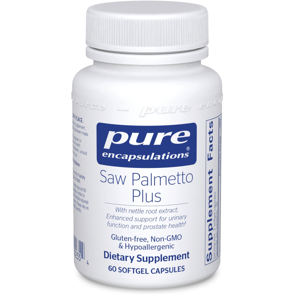 Pure EncapsulationsSaw Palmetto Plus 60 gels - Live Well Franklin