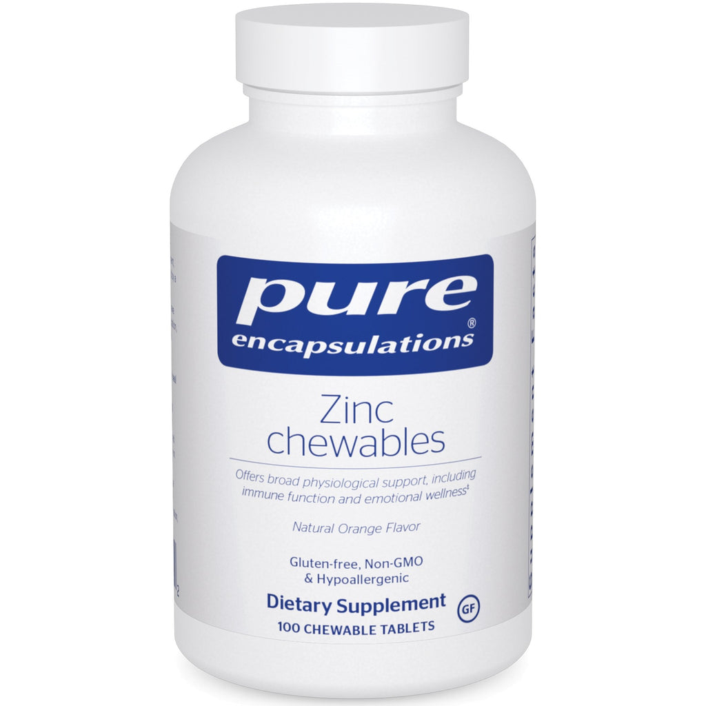 Pure EncapsulationsZinc Chewables 100 ct - Live Well Franklin