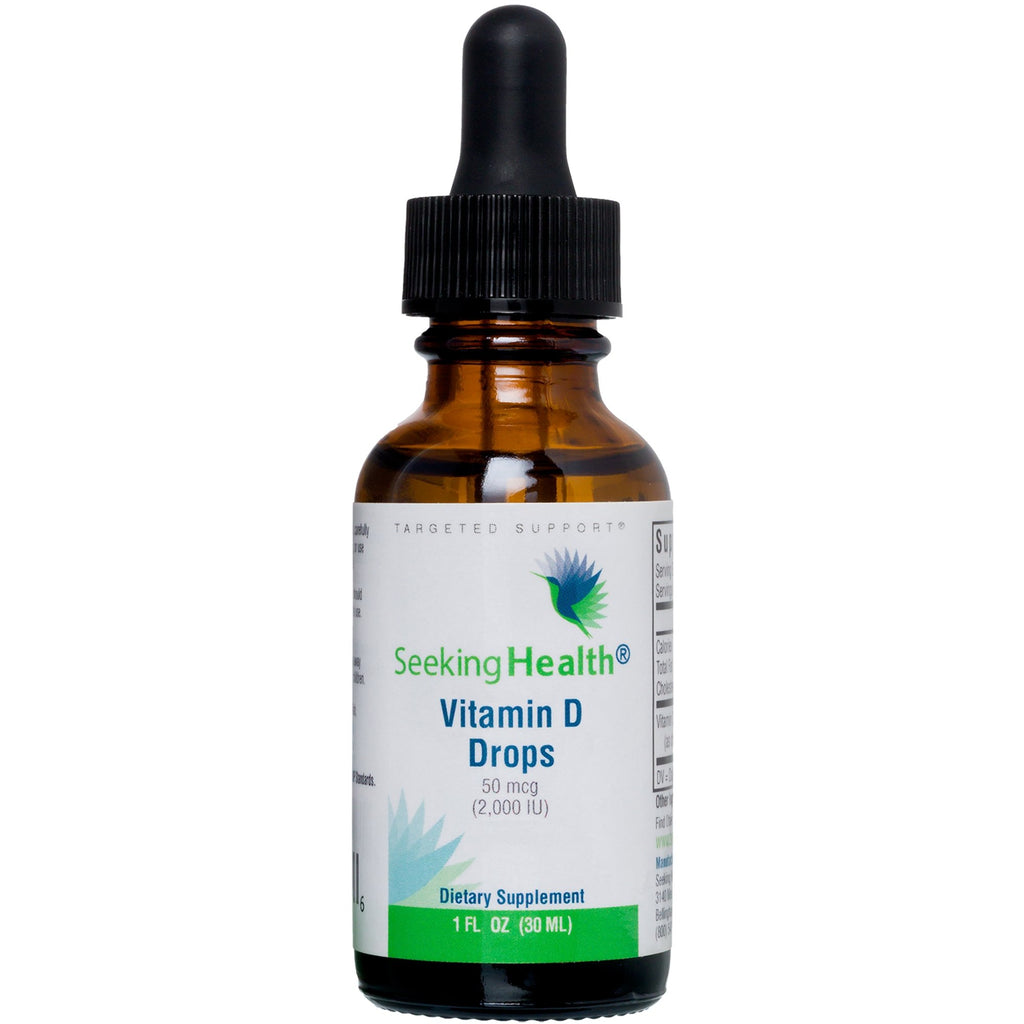 Seeking HealthOptimal Vitamin D Drops 1 fl oz - Live Well Franklin