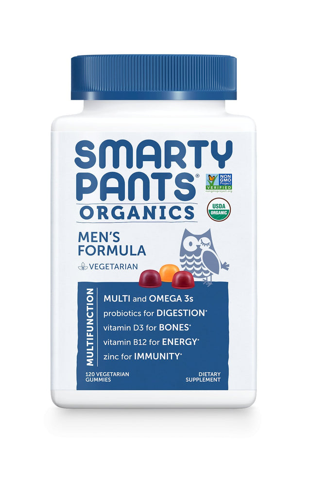 Smarty PantsMen's Formula Organic Multi 120 gummies - Live Well Franklin