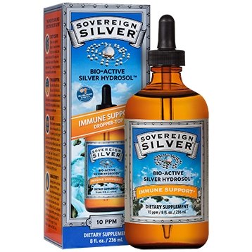 Sovereign SilverSilver Hydrosol 10 ppm 8 oz - Live Well Franklin