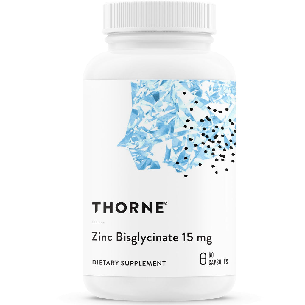 ThorneZinc Bisglycinate 15 mg 60 caps - Live Well Franklin