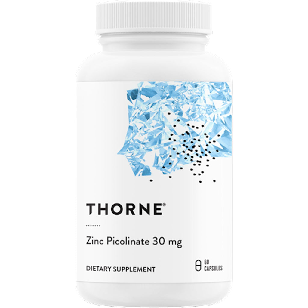 ThorneZinc Picolinate 30 mg 60 caps - Live Well Franklin