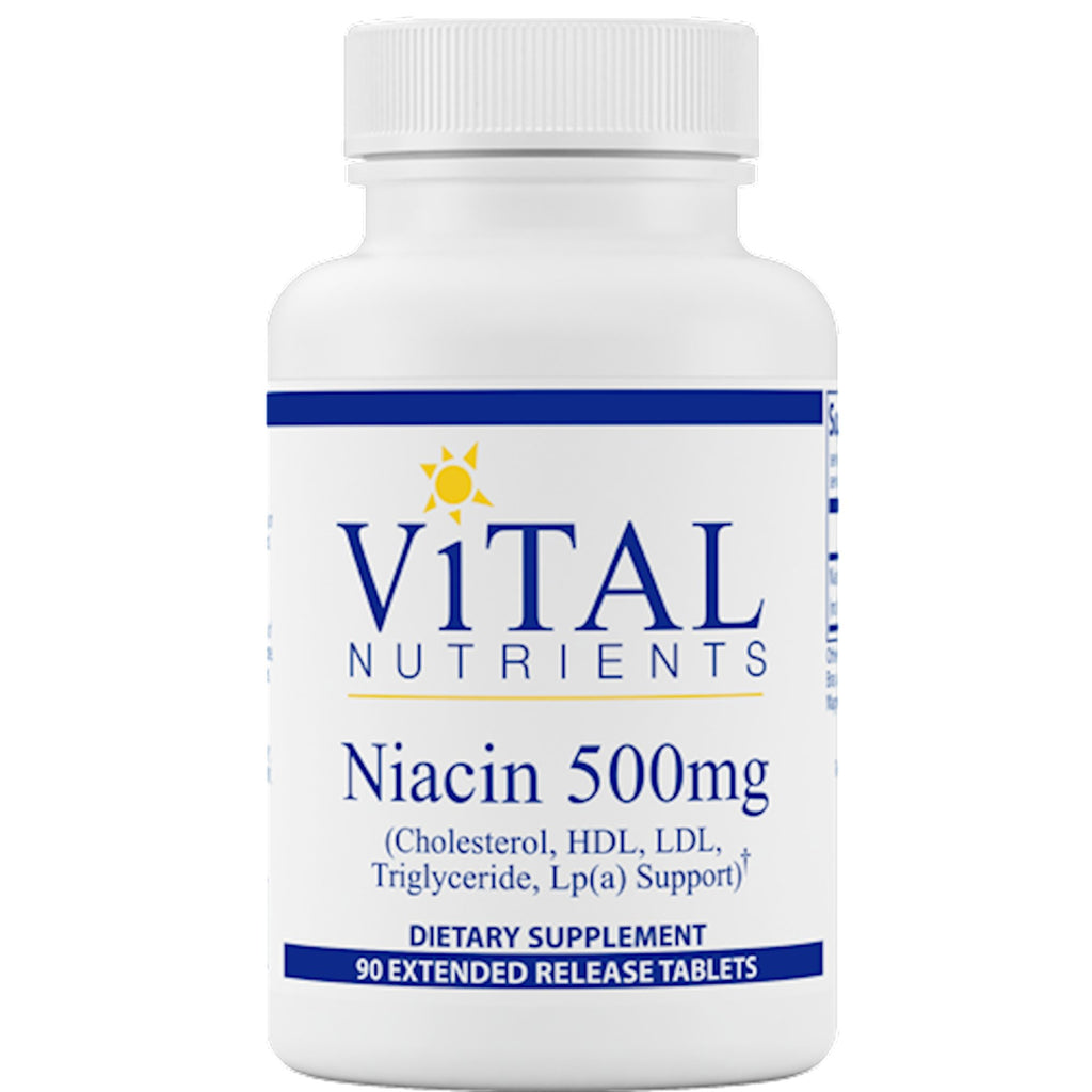 Vital NutrientsNiacin 500 mg 90 extended release tabs - Live Well Franklin