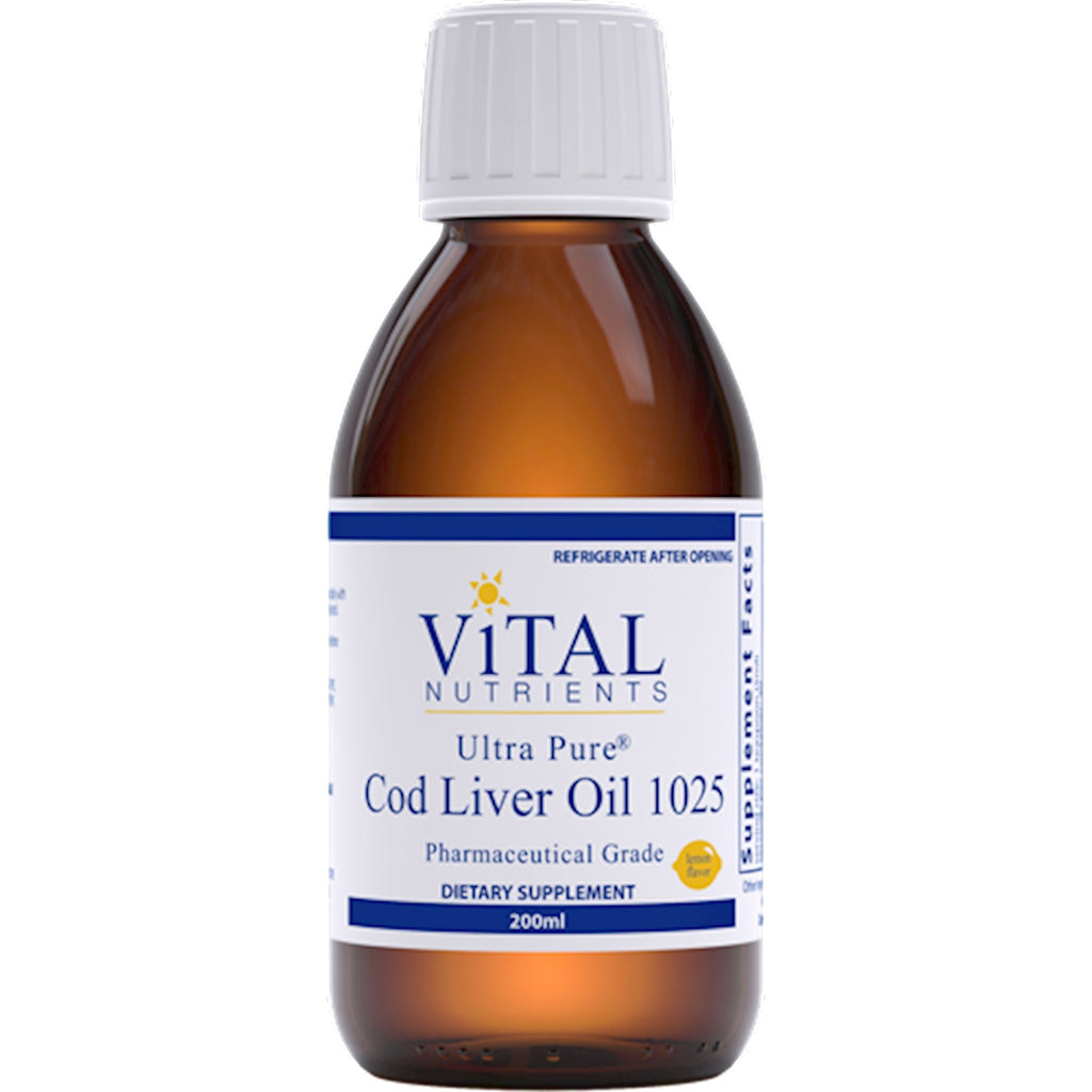Vital NutrientsUltra Pure Cod Liver Oil 1025 200ml - Live Well Franklin