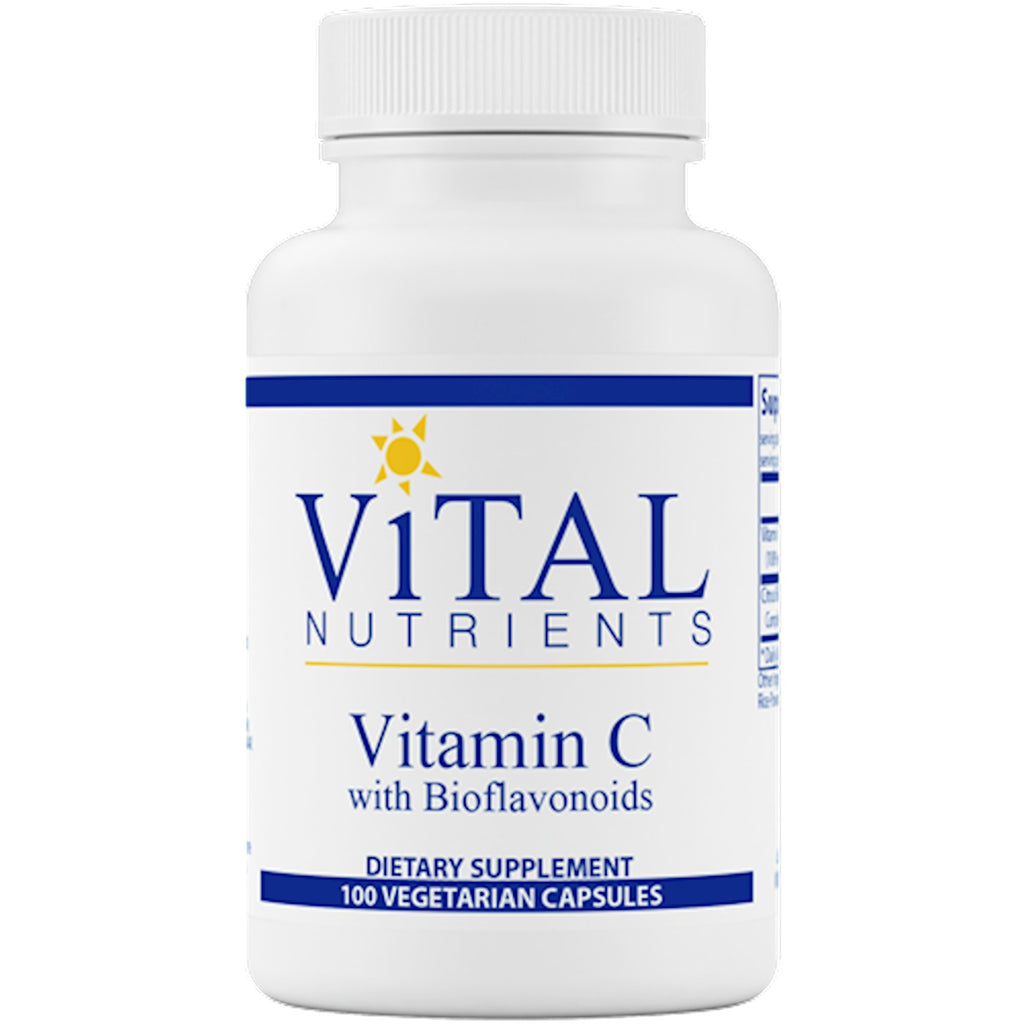 Vital NutrientsVitamin C with Bioflavonoids 100 caps - Live Well Franklin